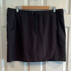 Patagonia Black Mini Skorts Athletic Casual